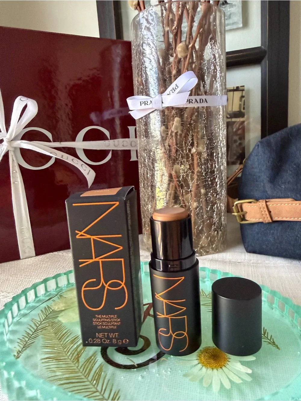 NARS Laguna Cream Bronzer in Black Box with Bold Orange Logo